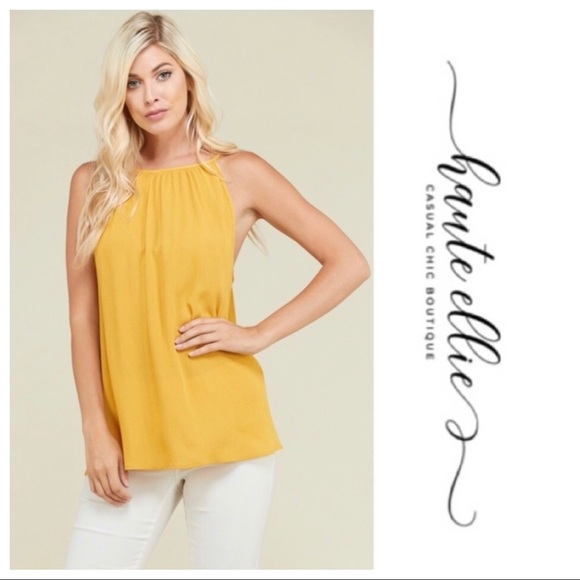 MADDIE-Crinkle Strappy Top - Picture 7 of 11